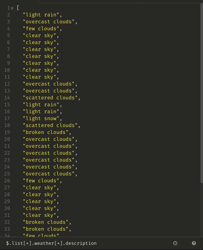 Insomnia: querying response using JSONPath Insomnia: querying response using JSONPath